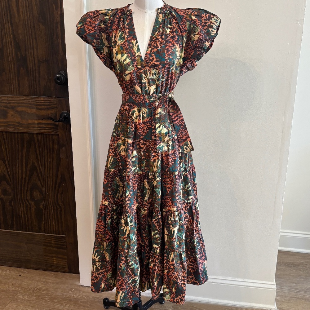 Ulla Johnson patterned maxi dress, NEVER WORN